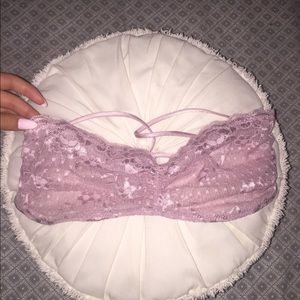 Free people strapless bra 💜